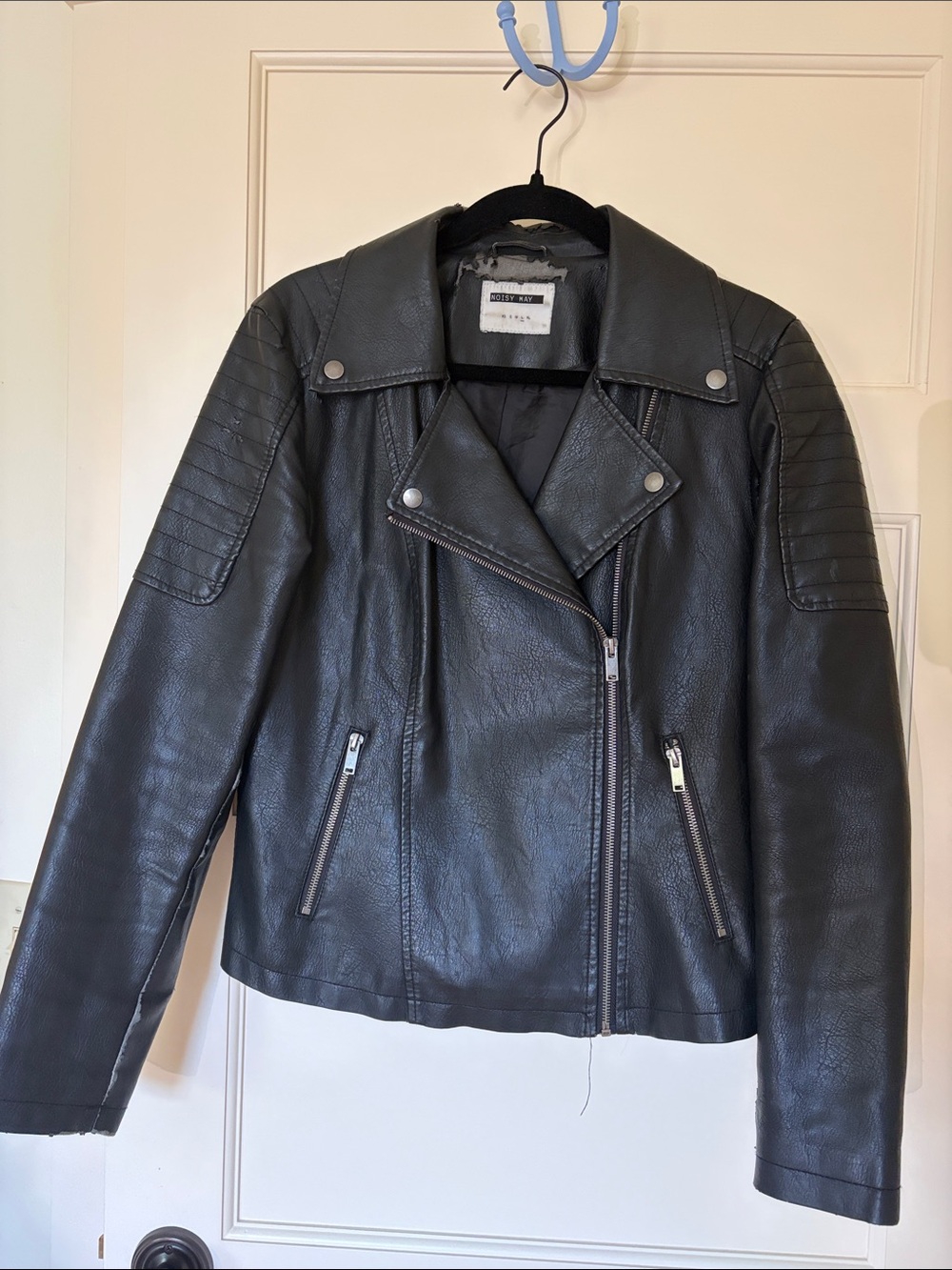 Noisy May Leather Jacket